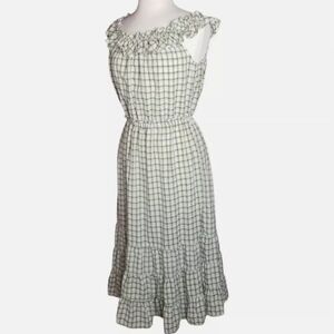 NWT MAX Studio Gingham Plaid Dress